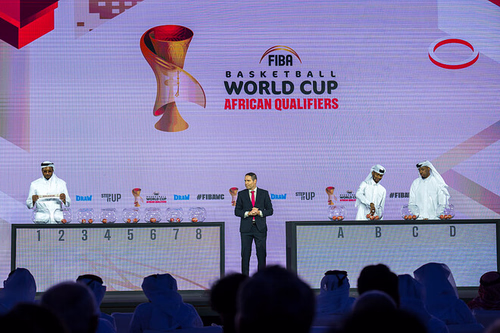 Carmelo Anthony Draws Ukraine's Path to 2027 Basketball World Cup in Doha Ceremony