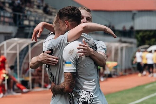 **Vyacheslav Koydan** scores as "Chernihiv" secures First League promotion with 5:0 aggregate win